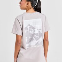 Koszulka damska THE NORTH FACE T-SHIRT OUTLINE MTN T MOON/WH nf0a8aw51oa1 kolor szary