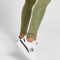 Spodnie damskie ADIDAS LEGGINGS EMB LEG T'GRN hn8131 kolor khaki