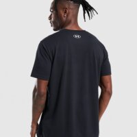 Koszulka męska UNDER ARMOUR T-SHIRT UA SPORTSTYLE LOGO UPDATE SS 1382911-001 kolor czarny