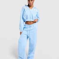 Spodnie damskie JORDAN SPODNIE W BROOKLYN FLEECE OH io1077-422 kolor niebieski