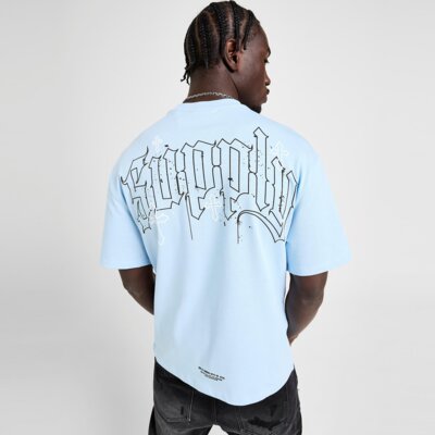 SUPPLY&DEMAND T-SHIRT VITO TEE BLU-CLN