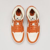 Damskie buty AIR JORDAN 1 MID SE dv1302-100 kolor pomarańczowy