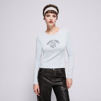 Koszulka damska LEVI'S T-SHIRT GRAPHIC LS RICKIE TEE BLUES a0459-0010 kolor niebieski