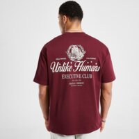 Koszulka męska UNLIKE HUMANS T-SHIRT FREMONT TEE PLM-WWN T-SHIRT ulhtm10218660 kolor bordowy