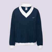 Damska bluza NIKE BLUZA W NSW ESSTL WVN UV LS VNCK CRW fv7649-480 kolor granatowy