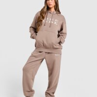 Damska bluza NIKE BLUZA Z KAPTUREM W NSW PHNX FLC PO HOOD GLS ih4054-214 kolor brązowy