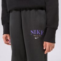 Spodnie dziecięce NIKE SPODNIE G NSW TREND FLC PANT GIRL dv2564-045 kolor czarny