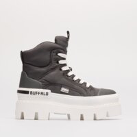 Trampki damskie BUFFALO RAVEN LACEUP MID 1630796 kolor czarny