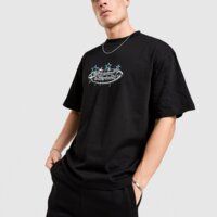 Koszulka męska SUPPLY&DEMAND T-SHIRT BROOKLYN TEE BLK-BLK suptm18075007 kolor czarny