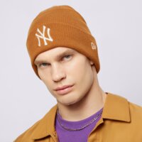 Męska czapka zimowa NEW ERA CZAPKA ZIMOWA LE BEANIE NYY BRW NEW YORK YANKEES 60364360 kolor brązowy