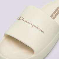 Klapki damskie CHAMPION SOFT SLIPPER SLIDE s11807ww001 kolor beżowy