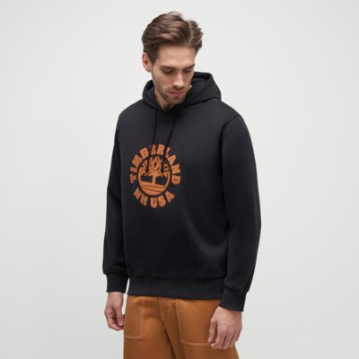 TIMBERLAND BLUZA Z KAPTUREM HOLIDAY GRAPHIC HOODIE