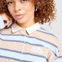 Koszulka damska UNLIKE HUMANS T-SHIRT STRIPE RUGBY TEE ulhtw10348012 kolor multicolor