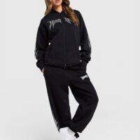 Spodnie damskie HOODRICH SPODNIE QUARTZ DMNT OSIZE JG BLK hw04250270 kolor czarny