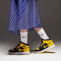 Buty dziecięce JORDAN 1 MID SE hj5940-071 kolor żółty