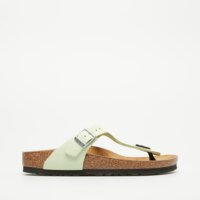 Klapki damskie BIRKENSTOCK GIZEH LENB FADED LIME 1026562 kolor żółty