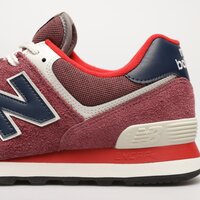 Męskie buty NEW BALANCE 574  u574rx2 kolor bordowy