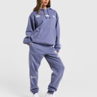 Damska bluza THE NORTH FACE BLUZA Z KAPTUREM OVERSIZE LOCATION nf0a8f7rbtr1 kolor granatowy