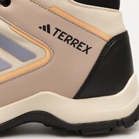 Dziecięce buty outdoor ADIDAS TERREX HYPERHIKER MID K hq5820 kolor beżowy