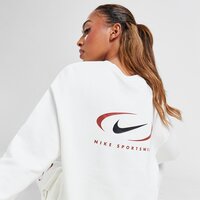 Damska bluza NIKE BLUZA NSW PHNX FLC OS CREW PRNT SW fq8815-133 kolor beżowy