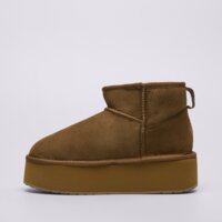 Damskie buty EMU AUSTRALIA STINGER MICRO FLATFORM  w13082chestnut kolor brązowy