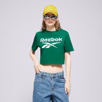 Koszulka damska REEBOK T-SHIRT REEBOK IDENTITY BIG LOGO CROP TEE 100076000 kolor zielony