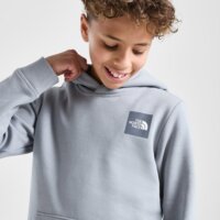 Bluza dziecięca THE NORTH FACE BLUZA Z KAPTUREM BOX FLEECE TRADE nf0a8ca7zdk1 kolor szary