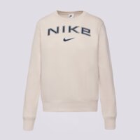 Damska bluza NIKE BLUZA W NSW PHNX FLC STD LOGO CREW hm9754-104 kolor beżowy