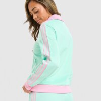 Damska bluza ADIDAS BLUZA ROZPINANA CLASSIC TT kx6019 kolor miętowy