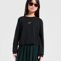 Koszulka dziecięca NIKE T-SHIRT G NSW TEE DANCE SWOOSH hv5727-010 kolor czarny