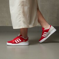 Buty dziecięce ADIDAS FORUM LOW CL J hq7164 kolor czerwony