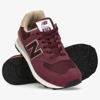 Damskie buty NEW BALANCE 574  ml574bg2 kolor bordowy