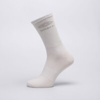 Damskie skarpetki UMBRO SKARPETY LONG I 3 PAK ul122ska90002 kolor biały
