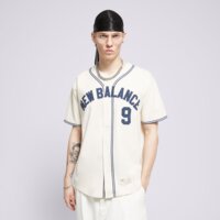 Koszulka męska NEW BALANCE T-SHIRT BASEBALL TEE TAPE TRIM mt41512lin kolor biały