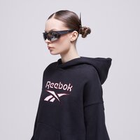 Damska bluza REEBOK BLUZA Z KAPTUREM CL AE BIG LOGO FT HOODIE hs4718 kolor czarny