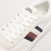 Męskie buty TOMMY HILFIGER TH CUPSET RWB LTH fm0fm04975ybs kolor biały