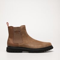 Męskie buty CALVIN KLEIN EVA MID CHELSEA BOOT SUEDE ym0ym007640hd kolor brązowy