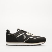 Buty dziecięce U.S. POLO ASSN. NOBIK nobik010jblkgol01 kolor czarny