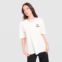 Koszulka damska ADIDAS T-SHIRT GFX ky5471 kolor beżowy
