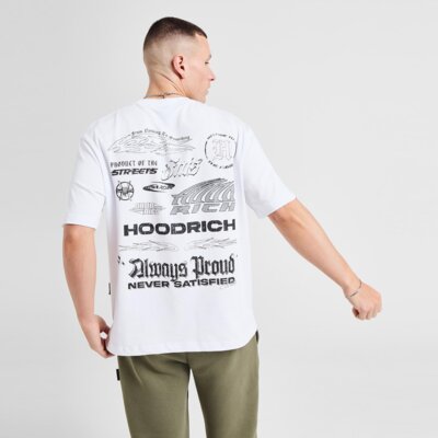 HOODRICH T-SHIRT CHROMA TEE WHT