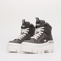 Trampki damskie BUFFALO RAVEN LACEUP MID 1630796 kolor czarny