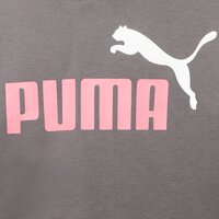Bluza dziecięca PUMA BLUZA Z KAPTUREM GIRLS' CORE CROP HOODIE JUN 84868603 kolor szary