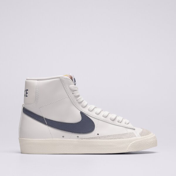 White Black Blazer Mid 77 Unisex Sneakersy Wysokie NIKE W BLAZER