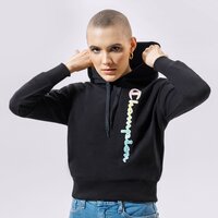 Damska bluza CHAMPION BLUZA Z KAPTUREM HOODED SWEATSHIRT 114076kk001 kolor czarny