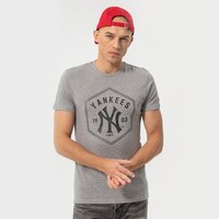 Koszulka męska NEW ERA T-SHIRT TEE NYY GRH 13051083 kolor szary