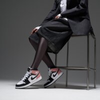 Buty dziecięce AIR JORDAN 1 MID BG  dq8423-100 kolor biały