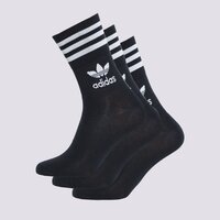 Damskie skarpetki ADIDAS 3 PACK SOLID MID CREW SOCKS  gd3576 kolor czarny