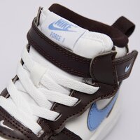 Buty dziecięce NIKE FORCE 1 MID EASYON fj1918-600 kolor biały