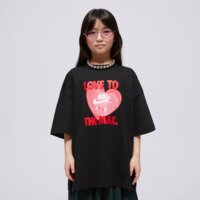 Koszulka dziecięca NIKE T-SHIRT G NSW TEE HEART GIRL hm6323-010 kolor czarny