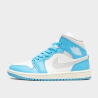 Damskie buty JORDAN AIR JORDAN 1 MID  bq6472-400 kolor niebieski